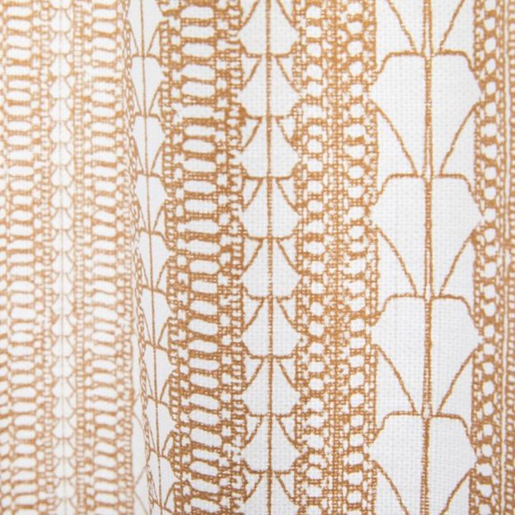 West Elm Gold Dust Echo Print Curtains | 48x96" | qty: 3 Panels - Picture 5 of 7